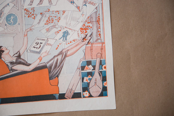 Art Deco Magazine Art // ONH Item 3469 Image 5