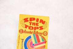 Mid Century Spin the Tops Toy // ONH Item 3472 Image 4