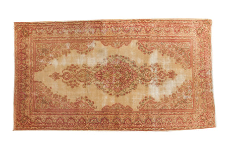 4'3" x 7'6" Distressed Vintage Kerman Rug / Item 3533 image 1