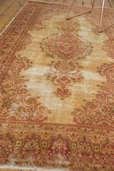  Distressed Vintage Kerman Rug / Item 3533 image 6