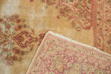  Distressed Vintage Kerman Rug / Item 3533 image 9