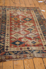 3.5x5 Antique Caucasian Shirvan Rug // ONH Item 3538 Image 3