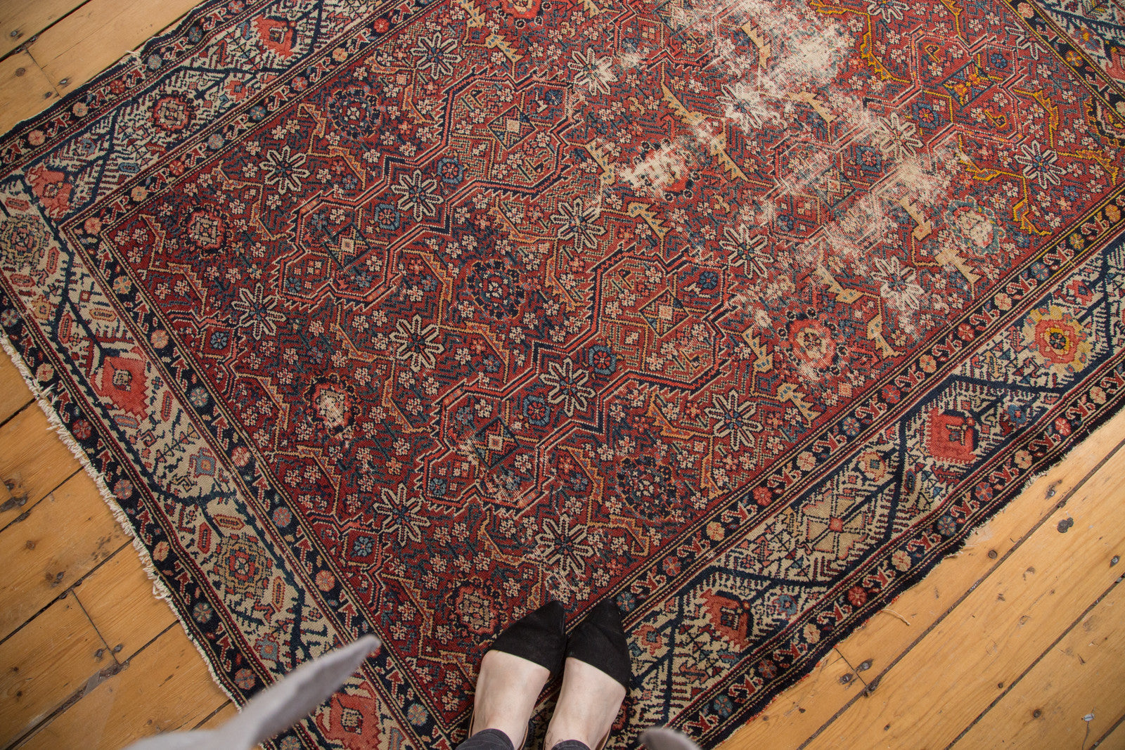  Antique Malayer Rug / Item 3541 image 2