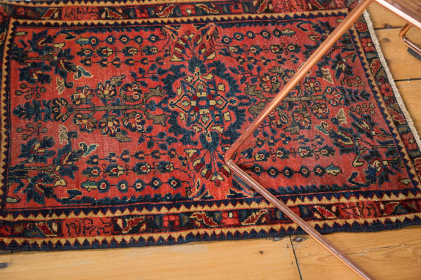 Antique Mohajeran Sarouk Square Rug