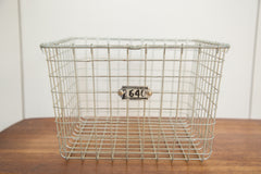 Mid Century Vintage Wire Basket // ONH Item 3559 Image 7
