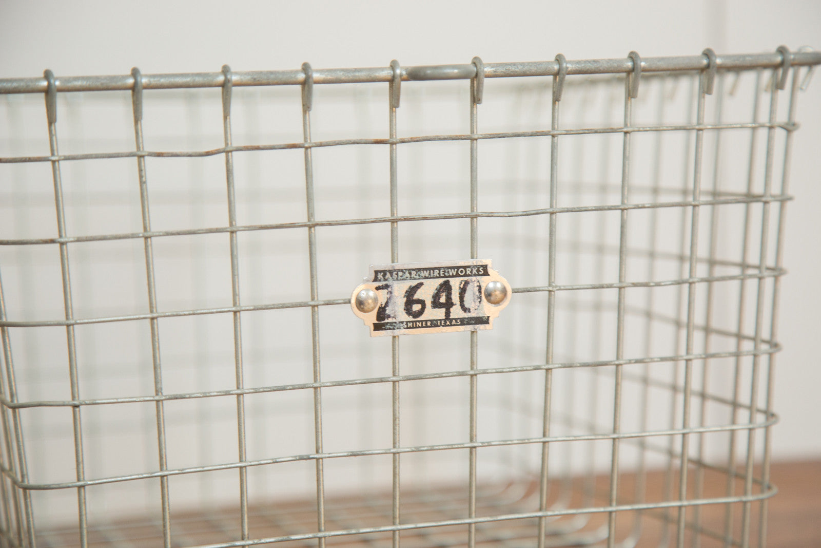 Mid Century Vintage Wire Basket // ONH Item 3559 Image 1