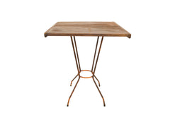 Reclaimed Square Side Table // ONH Item 3570