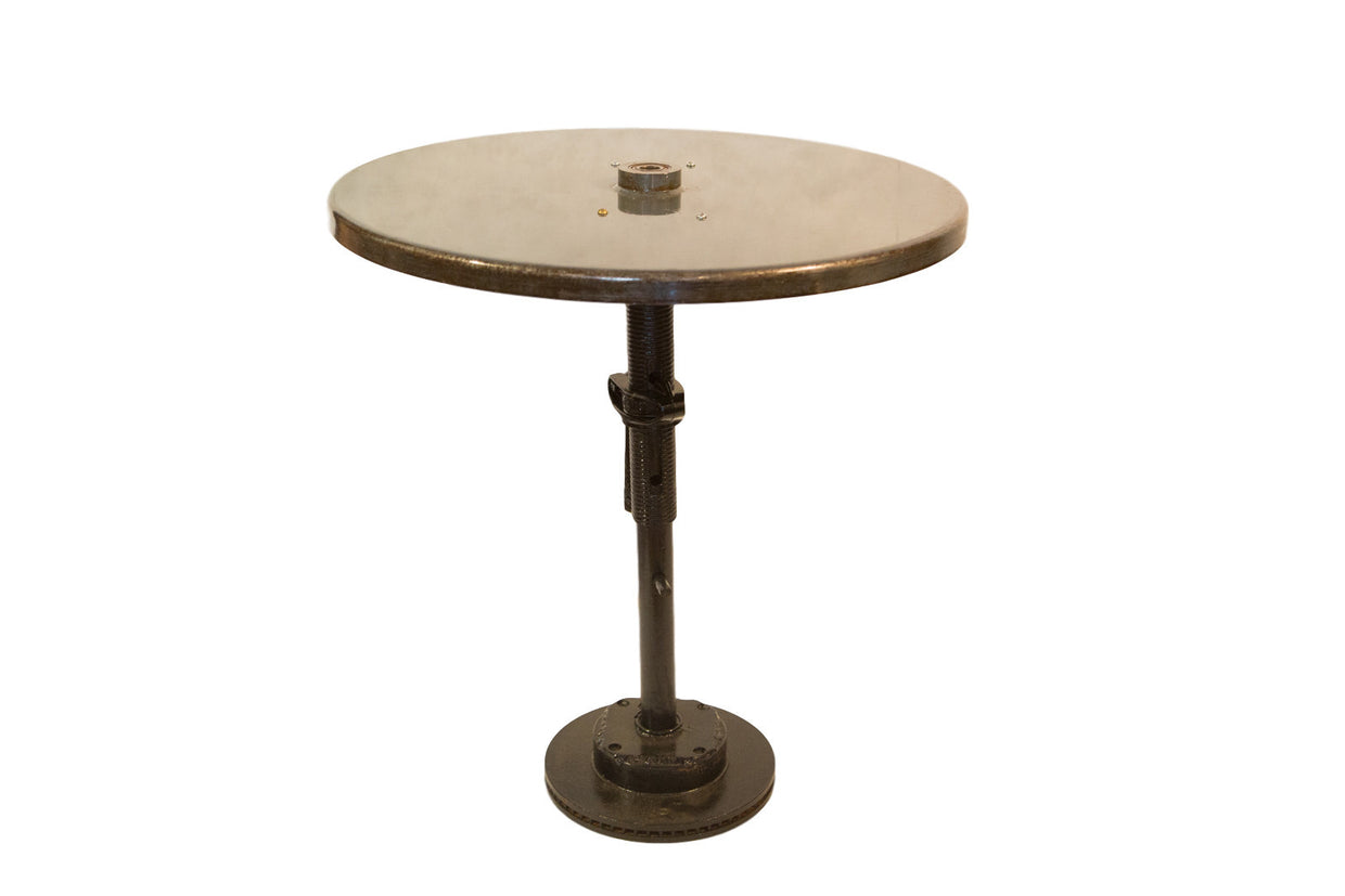 Reclaimed Industrial Bistro Table Dark Green // ONH Item 3574