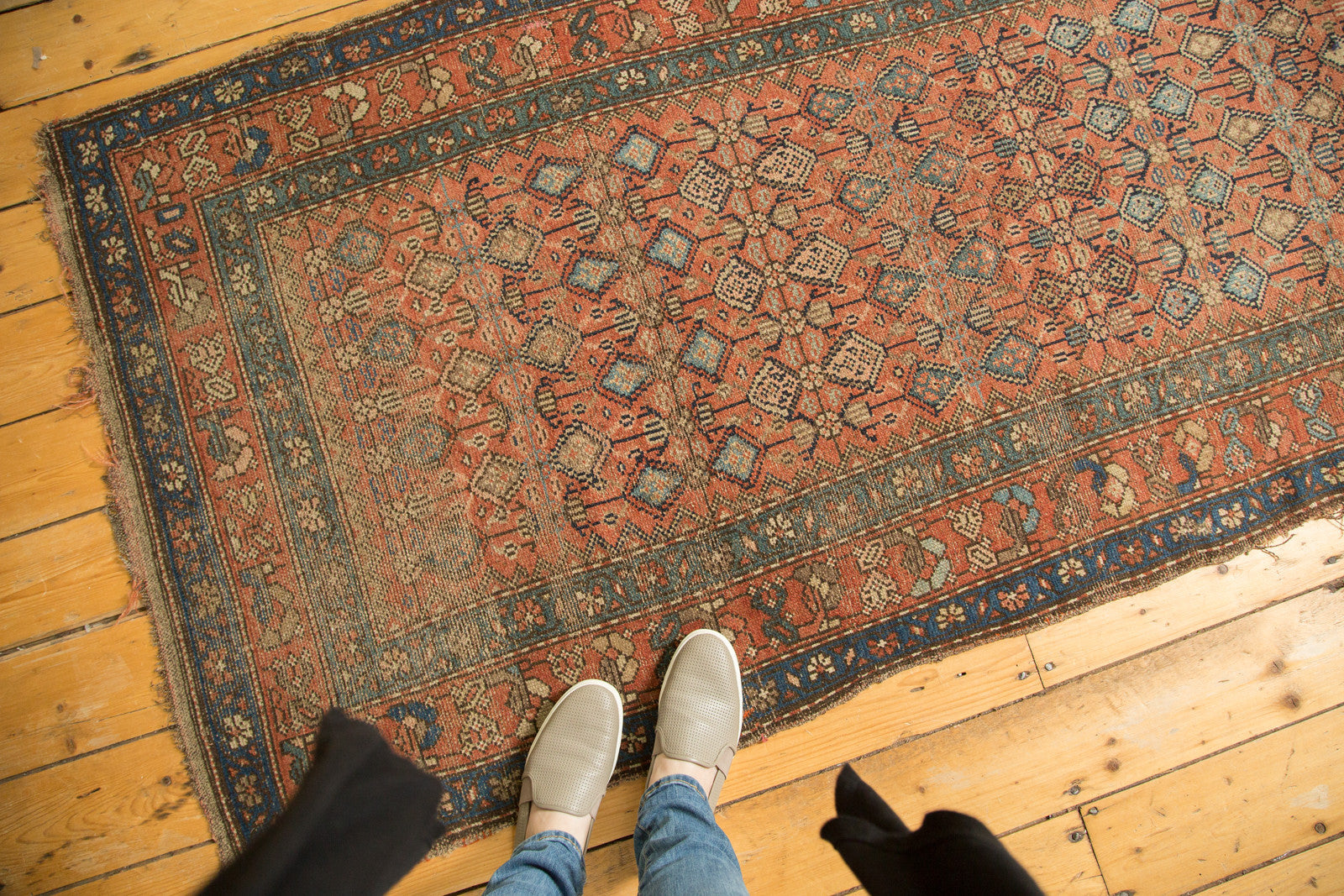 Antique Hamadan Rug Runner