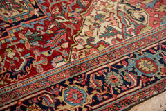 8.5x11.5 Vintage Heriz Carpet // ONH Item 3631 Image 2
