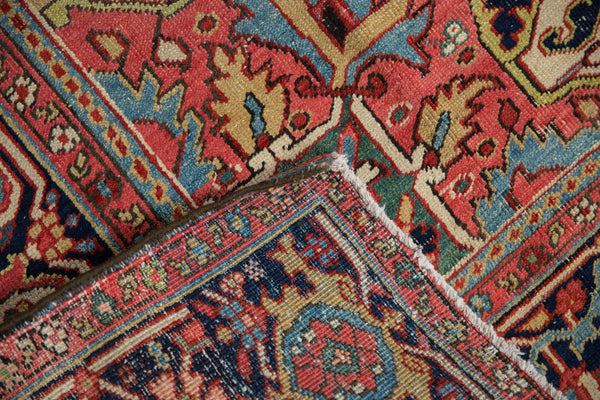 8.5x11.5 Vintage Heriz Carpet // ONH Item 3631 Image 10