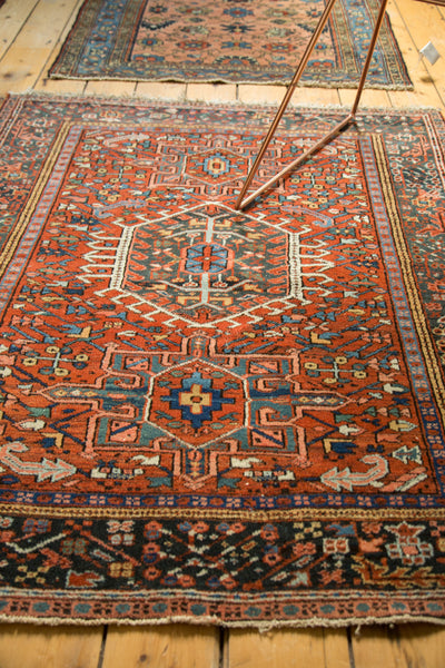 4x4.5 Vintage Karaja Square Rug // ONH Item 3665 Image 4