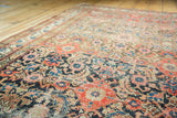 Traditional Herati pattern, fantastic abrash, and mostly even wear on an antique Hamadan runner.