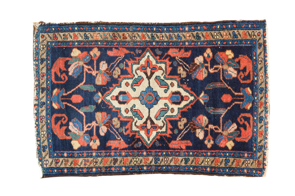 2x3 Vintage Fine Borchalou Rug Mat // ONH Item 3682