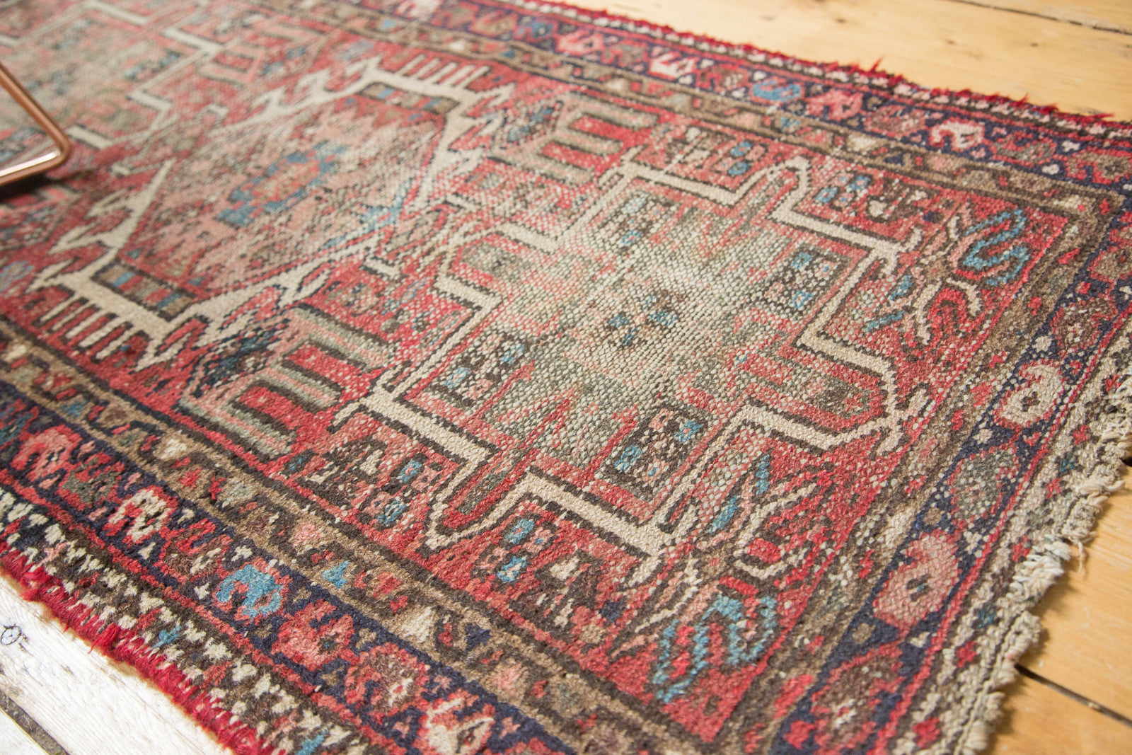 Vintage Karaja Persian Rug 2'2