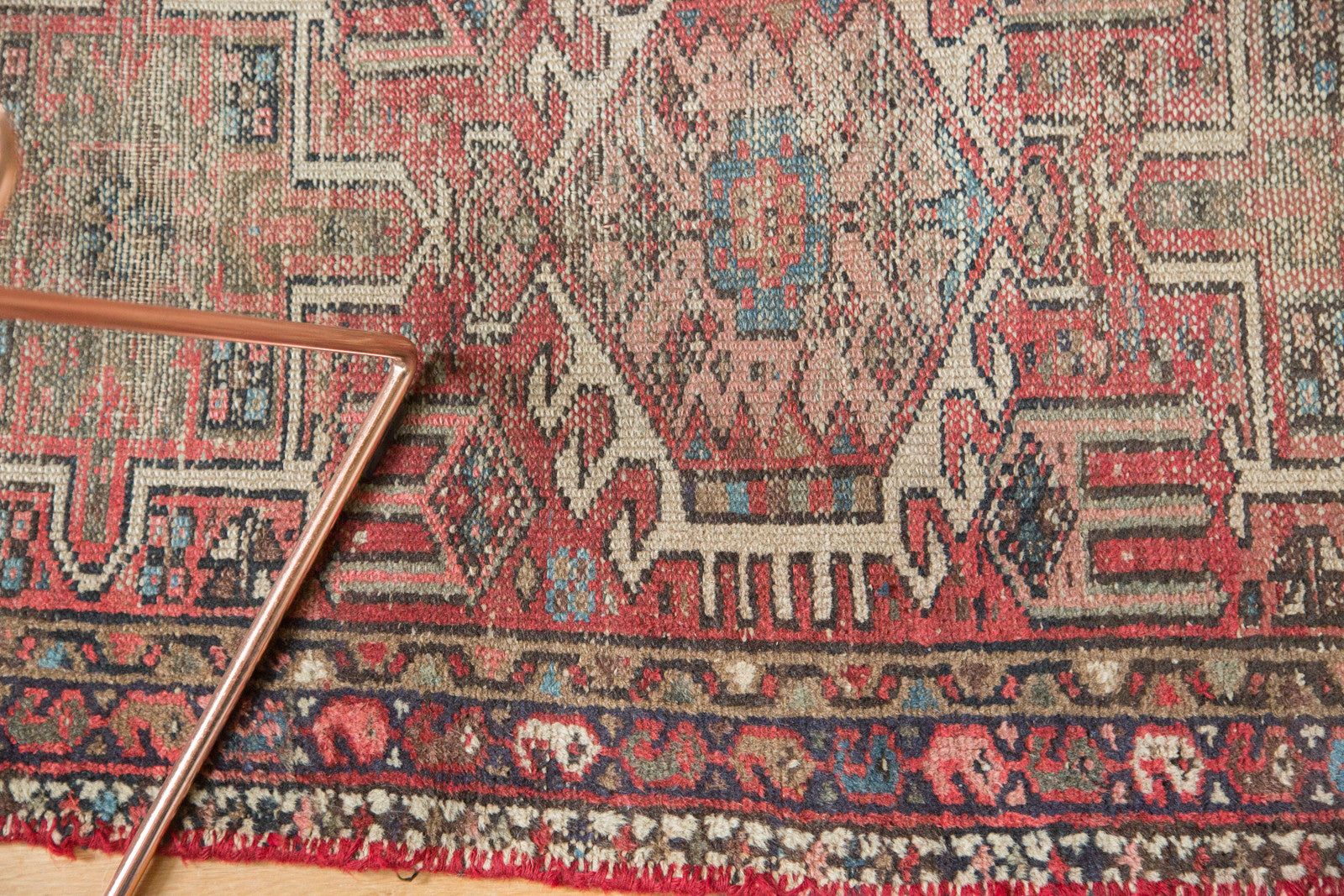 Vintage Karaja Persian Rug 2'2