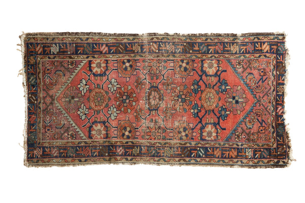 Vintage Mehriban Rug Runner