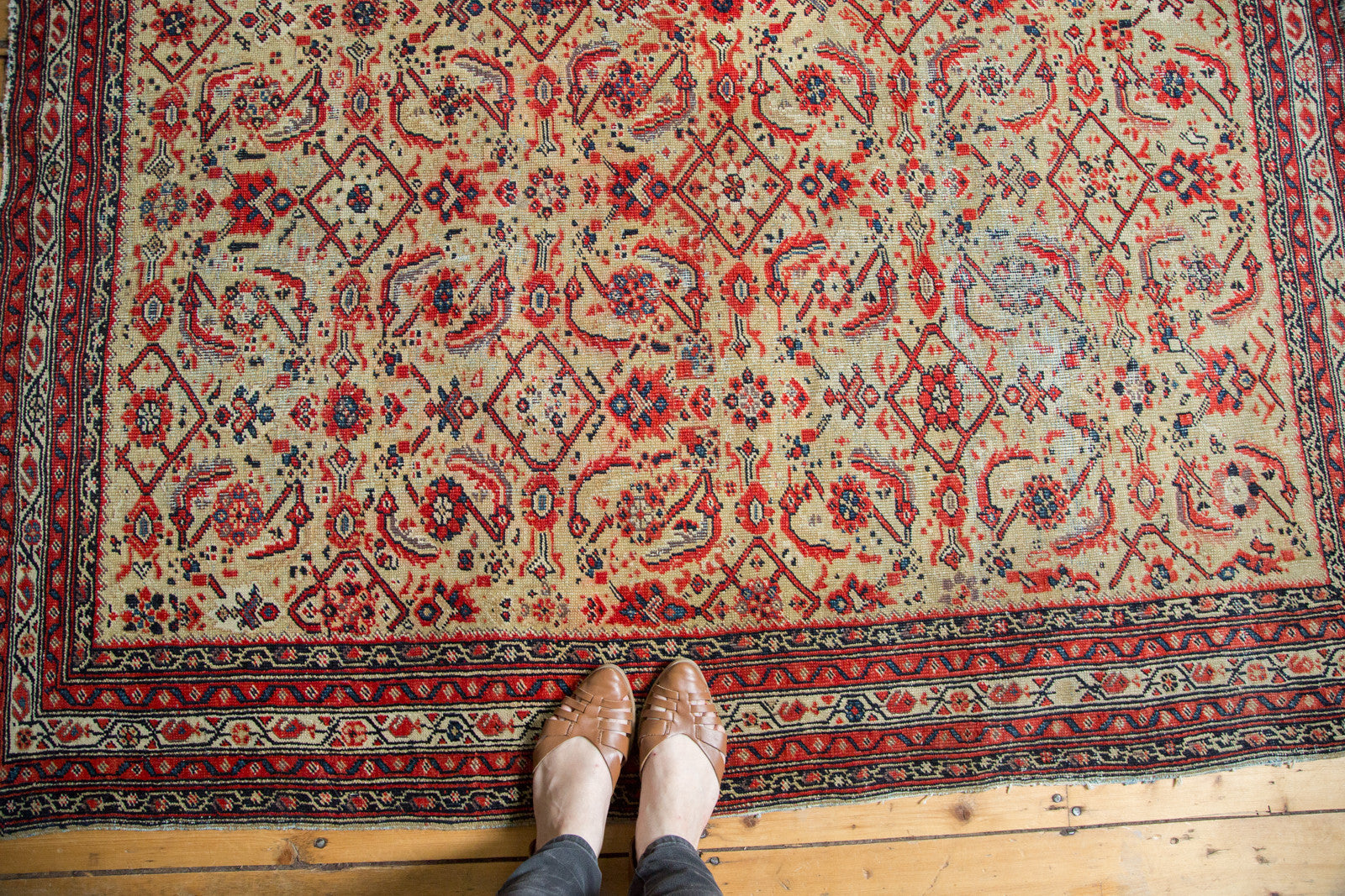 4x5.5 Vintage Malayer Rug // ONH Item 3710 Image 1