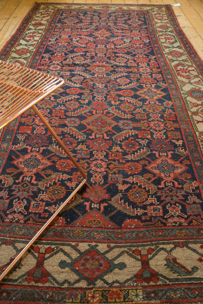 4.5x10 Antique Hamadan Rug Runner // ONH Item 3720 Image 2