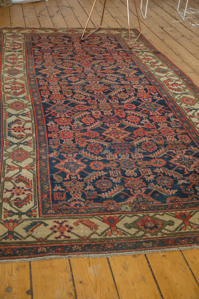 4.5x10 Antique Hamadan Rug Runner // ONH Item 3720 Image 5