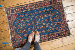  Vintage Fine Hamadan Rug / Item 3721 image 2