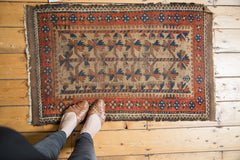 Antique Camel Hair Belouch Rug