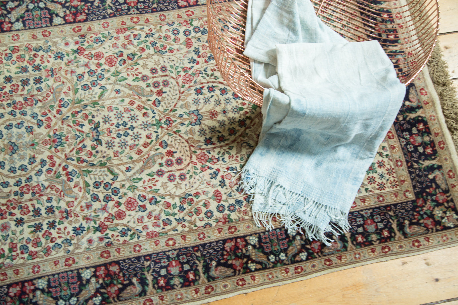 Vintage Kerman Design Rug