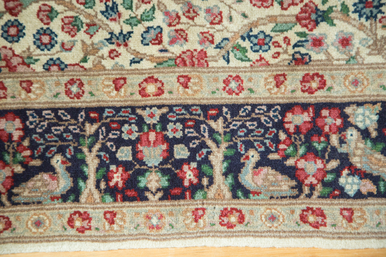 3x5 Vintage Kerman Design Rug