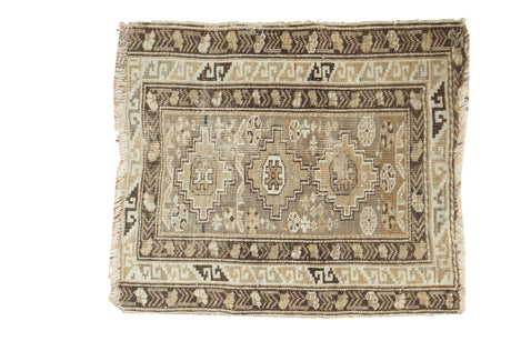 Vintage Caucasian Square Rug