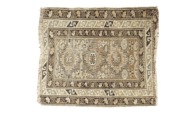 Vintage Caucasian Square Rug