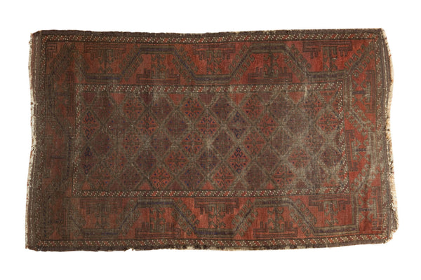 3x4.5 Vintage Belouch Rug // ONH Item 3742