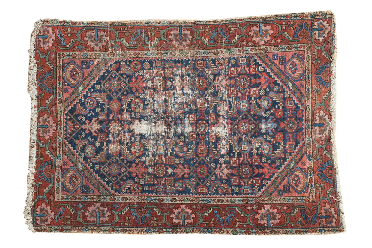 Vintage North West Persian Square Rug