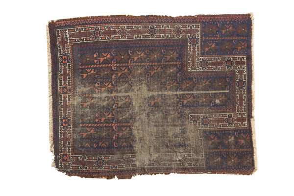 Antique Belouch Prayer Rug