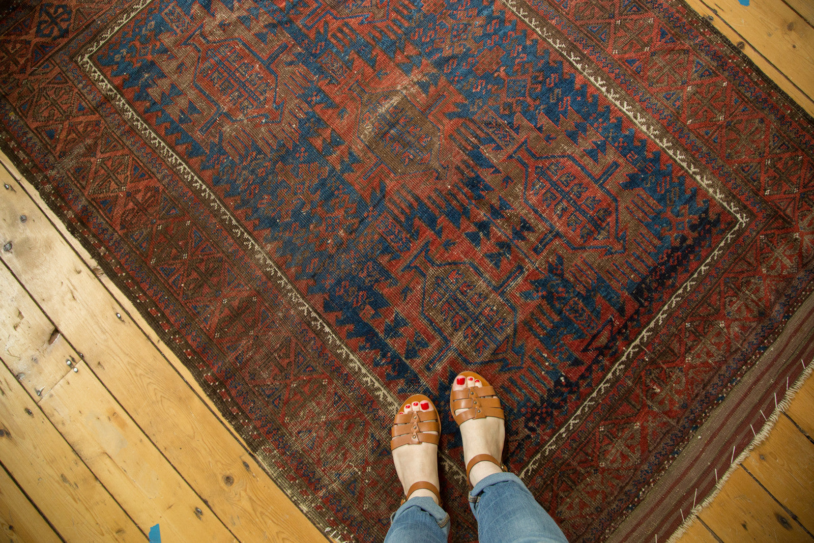 Antique Timuri Belouch Rug