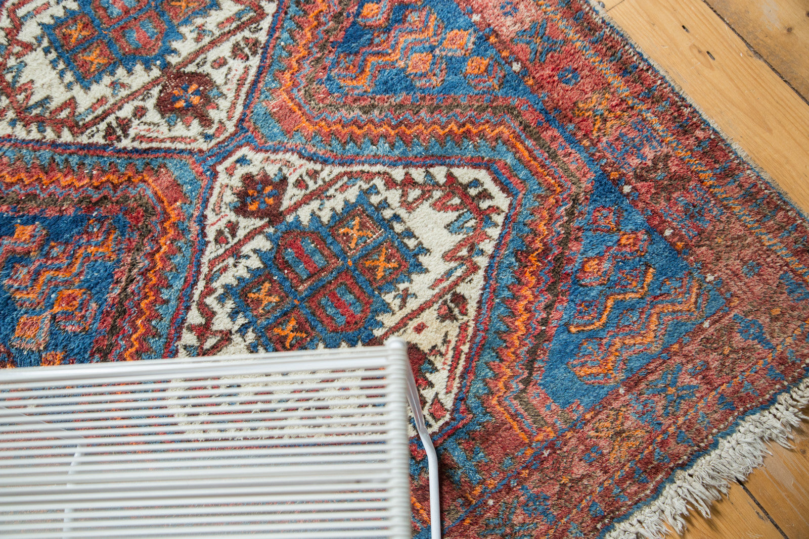 Vintage Afshar Persian Rug 3'7