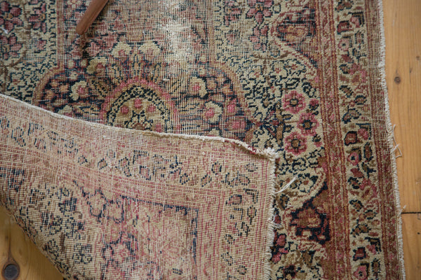 Antique Kerman Rug Mat