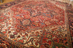  Vintage Heriz Carpet / Item 3765 image 6