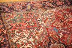  Vintage Heriz Carpet / Item 3765 image 9