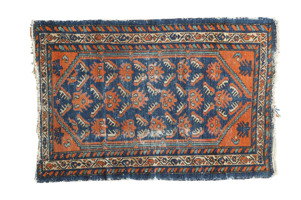 2.5x4 Vintage Hamadan Rug // ONH Item 3769