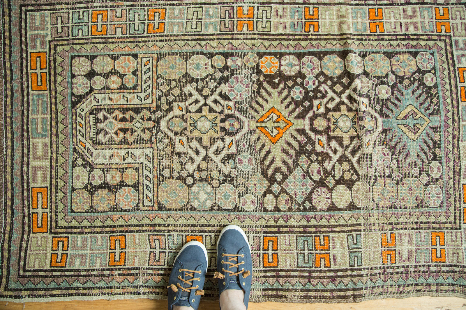 Antique Caucasian Prayer Rug