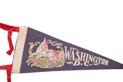 The Capitol Washington DC Felt Flag // ONH Item 3784 Image 1