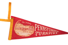 Pennsylvania Turnpike Felt Flag // ONH Item 3802 Image 1