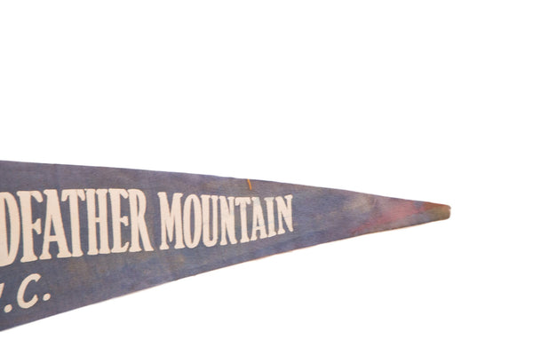 Grandfather Mountain North Carolina High Swinging Bridge Felt Flag // ONH Item 3821 Image 2