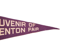 Souvenir of Trenton Fair with Horse Felt Flag // ONH Item 3836 Image 2