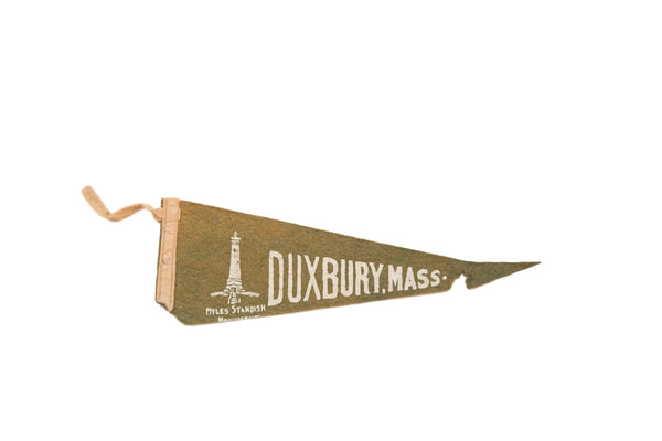 Doxbury Massachusetts Felt Flag // ONH Item 3864