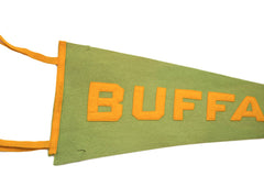 Antique Buffalo NY Felt Flag // ONH Item 3865 Image 1