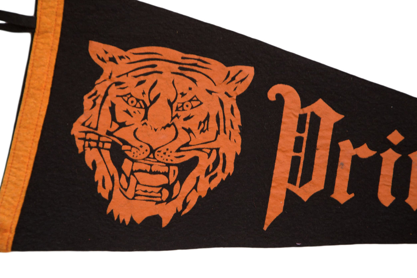 Princeton Tigers 1940 Felt Flag // ONH Item 3879 Image 1