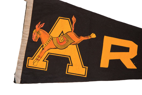 Army West Point with Donkey Felt Flag // ONH Item 3890 Image 1