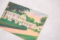 Vintage Colonial Manor Green Co New York Postcard