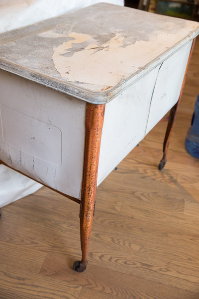 Vintage Farmhouse Double Sink / Wash Tub // ONH Item 3914 Image 2